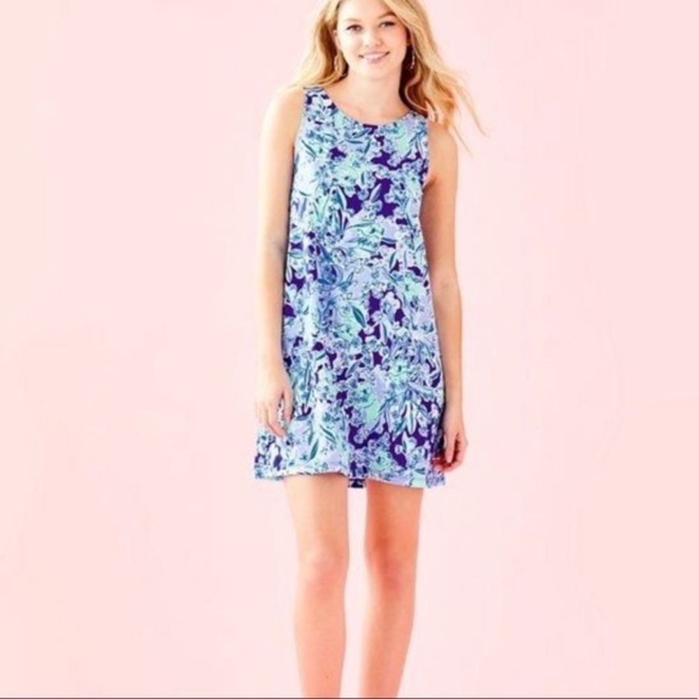 NWT Lilly Pulitzer Kristen Dress in Koalafications, Sz L